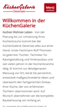 Mobile Screenshot of kuechengalerie-oeversee.de